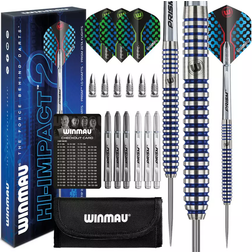 Winmau Hi-Impact 24G 95% Tungsten Darts Set and Case
