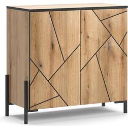 VICCO Hatto Chêne 84 x 80.1 cm Commode 80.2x80.1cm