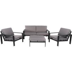 Home Deluxe Sitzgruppe Rio Lounge-Set, 1 Tisch einschl. 2 Stühle & 1 Sofas