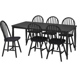 IKEA DANDERYD Bordsgrupp 90x180cm 7st