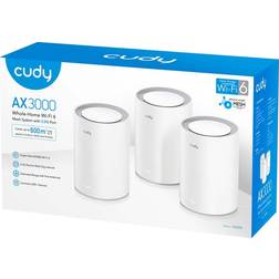 Cudy M3000 Mesh Router 2.5 Gbps AX3000 WiFi 6 RJ45