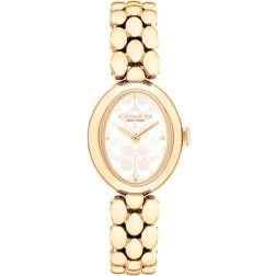 Zales Ladies' Coach Sammy Gold-Tone IP Bangle Watch 14504528