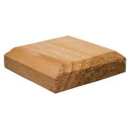 Forest Garden Timber Fence Cap 10x10cm