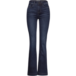 Street One Jeans Slim Fit, Mörkt indigo lätt tvättad, 28L
