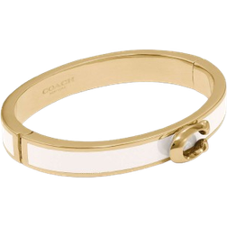 Coach Signature Push Hinged Bangle - One Size