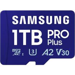 Samsung 1000GB Samsung PRO Plus UHS-1 U3 microSD Card & Adaptor