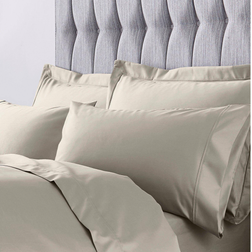 HOTEL COLLECTION 1000Tc Egyptian Hovedpudebetræk Beige (75x50cm)