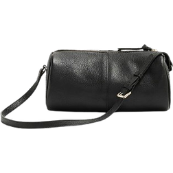 River Island Leather Shoulder Bag - Black