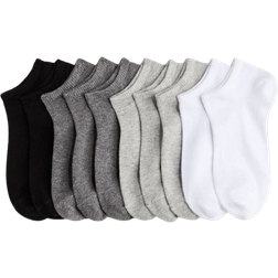 H&M Ankle Socks 10-pack - Grey Marl/Black