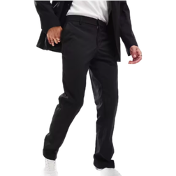 ASOS DESIGN Kostymbyxor Med Smal Passform - Svart