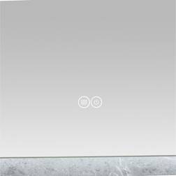 Lyfco Badrumsspegel 120x120cm LED-lyse anti-fog