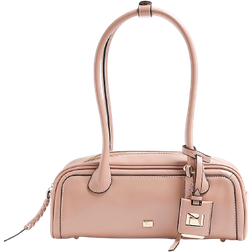 River Island Faux Leather Shoulder Bag - Pink