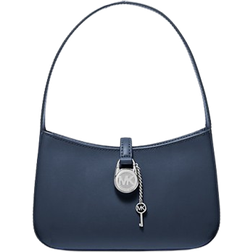 Michael Kors Lyra Small Leather Pochette - Blue