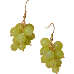 Shein Bead Tassel Drop Earrings