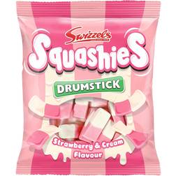 Swizzels drumstick squashies strawberry & cream flavour 120g 140g 1pack
