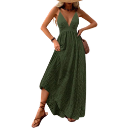 Shein Sommerkleid Für Damen - Strukturierter Taille/Trägern