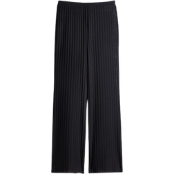 H&M Ribbstickad Byxa - Svart