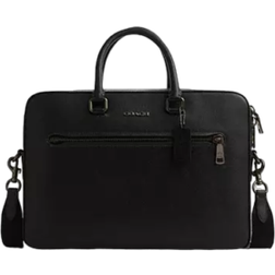 Coach Ethan Slim Brief - Black Leather