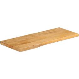 vidaXL 100 x 40 x 2,5 cm Levande Kant Massivt Mangoträ Bordsskiva