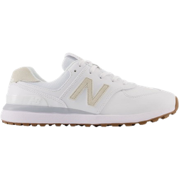 New Balance Women's 574 Greens Golf Shoes, 8.5, White