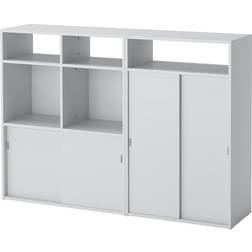 IKEA SPIKSMED skåpkombination, ljusgrå Förvaringsskåp 136.7x96.4cm
