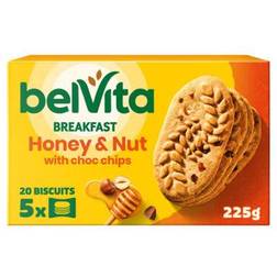 Belvita Breakfast Honey & Nut with Choc Chips 225g 225g 1pack