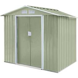 Svita S100 Gerätehaus Metall Gartenhaus Hellgrün (Gebäudefläche )