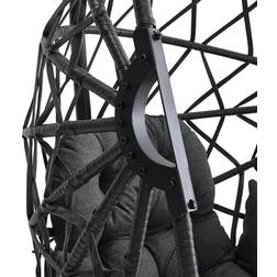 Bloomsbury Market Outdoor Hanging Chair with Cushion 203cm H x 90cm W x 203cm L