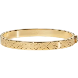 Tory Burch T Monogram Hinge Bracelet, Gold