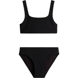 H&M Bikini Mit Struktur - Schwarz