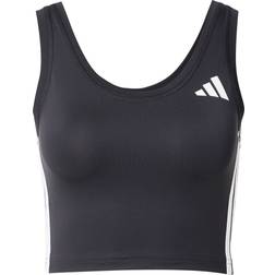 adidas Train Essentials 3 Stripes Crop Sleeveless T-shirt