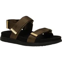 Woden Louisa Sandaler - Dark Olive