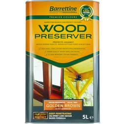 Barrettine 5 L Wood Preserver Golden Brown