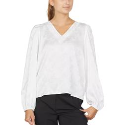 Sisters Point Ventia Satin Top - White