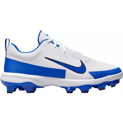 Nike Men's Force Trout 9 Pro MCS Baseball Cleats, Size 10, White/Navy/Grey
