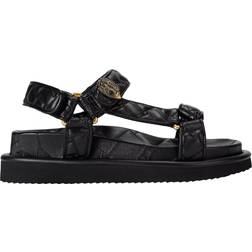 Kurt Geiger Orson Flat Sandals - Black