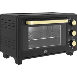Homcom Mini Oven 16L Countertop Oven Black