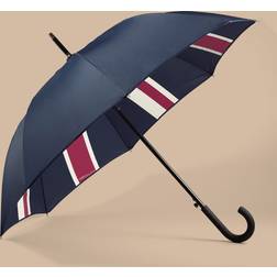 Charles Tyrwhitt Union Jack Umbrella - Petrol Blue Red