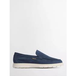 Barbour Carty Suede Loafers - Blue