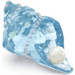 Swarovski Idyllia SCS Conch Shell and Pearl - Blue Figurine