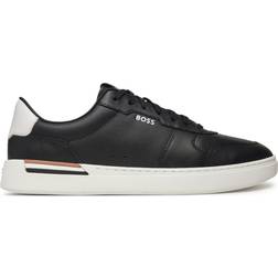 BOSS Clint Tenn Ltvp Läderskor Låg Sneaker - Svart