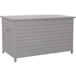 Kettler Pebble Large Aluminium Garden Storage Box Grey