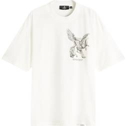Represent Elegance In Motion Logo T-Shirt - Flat White