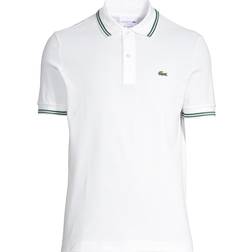 Lacoste Tipped Polo Shirt - White