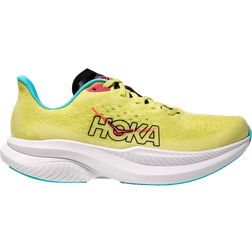 Hoka Mach 6 Shoe - Yellow Blue