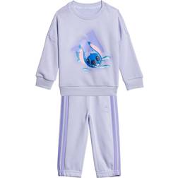 adidas Disney Lilo Stitch Kids Joggingsæt - Violet Tone Light Purple