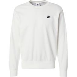 Nike Club Men Sweatshirts - White