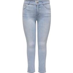 Only Carkarla Skinny Fit Jeans - Hellblau
