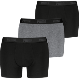 Puma Boxershorts 3-Pack - Comfort Stretch - Svart/Grå