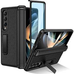 Hweggo Samsung Galaxy Z Fold 4 Fodral Med Kickstand
